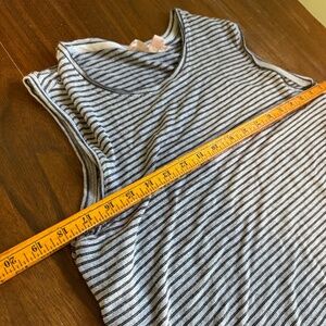 Philosophy Womens Plus Size Tank Striped Curvy T Shirt Dress size 1X